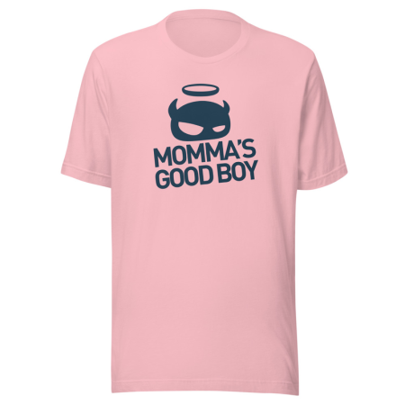 Pink/Navy Unisex t-shirt image