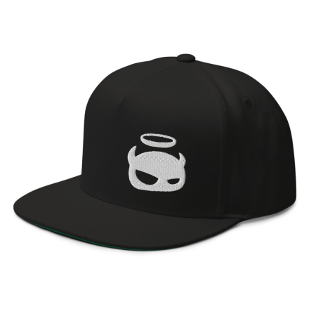 Black Snapback Cap image