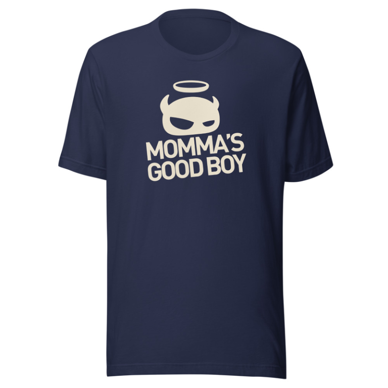 Navy/Natural Unisex t-shirt image