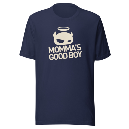 Navy/Natural Unisex t-shirt image