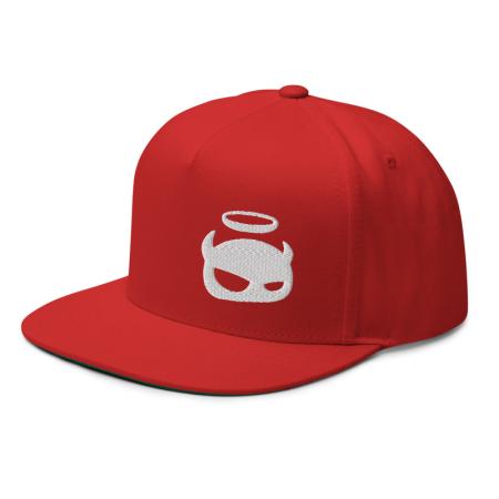 Red Snapback Cap image