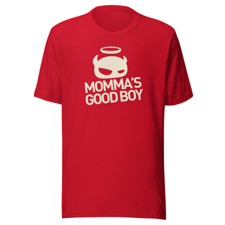 Red/Natural Unisex t-shirt image