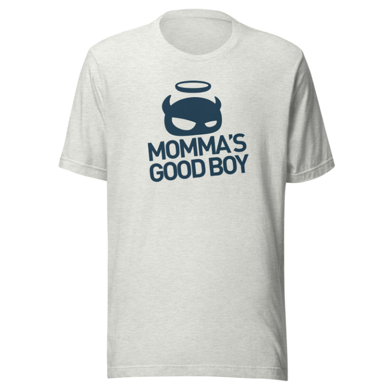 Ash/Navy Unisex t-shirt image